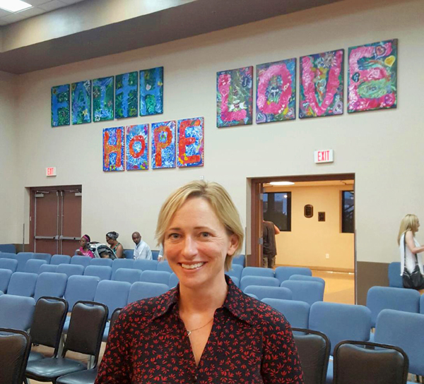 Faith Hope Love installed