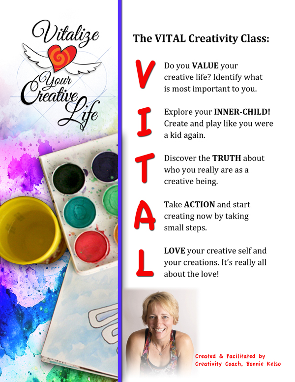 VITAL Creativity Class Flyer
