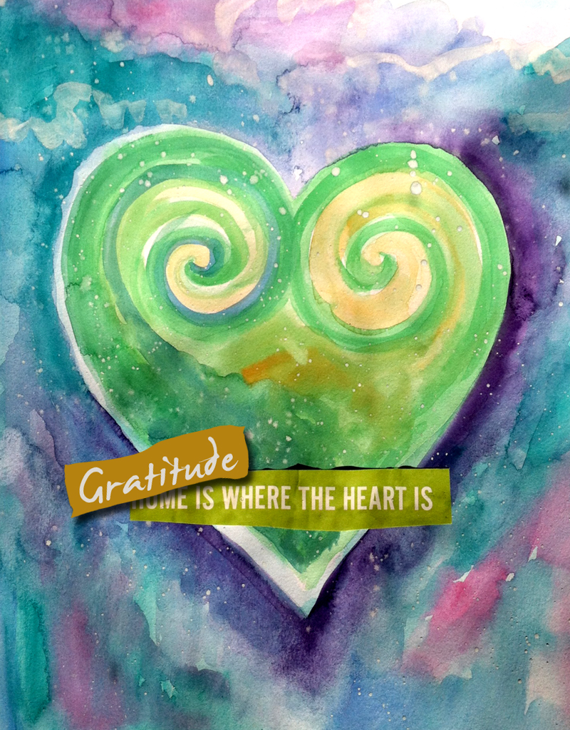 Gratitude is where the heart is